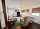 Living room with comfortable seating and a large TV at 3333 26Th E Ave # 1116, Bradenton, FL 34208