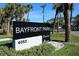 Bayfront Park sign in Longboat Key, Florida at 3810 Gulf Of Mexico Dr # F402, Longboat Key, FL 34228