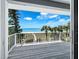Private balcony overlooking the beach and ocean at 409 Casey Key Rd, Nokomis, FL 34275