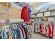 Spacious walk-in closet with ample shelving and hanging space at 4111 Hemingway Dr, Venice, FL 34293