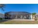 Private pool and patio with screened enclosure at 4111 Hemingway Dr, Venice, FL 34293