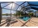 Enjoy this relaxing pool and lanai area at 4111 Hemingway Dr, Venice, FL 34293