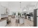 Modern kitchen with granite countertops and stainless steel appliances at 4214 Palacio Dr, Sarasota, FL 34238