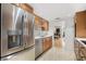 Modern kitchen with stainless steel refrigerator and stylish faucet at 435 S Gulfstream Ave # 604, Sarasota, FL 34236