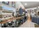 Chef's kitchen with stainless steel appliances and ample storage at 4440 Sanibel Way, Bradenton, FL 34203