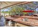 Enjoy cooking outdoors with this stunning kitchen at 4440 Sanibel Way, Bradenton, FL 34203