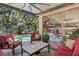 Enjoy this screened patio overlooking the pool at 4440 Sanibel Way, Bradenton, FL 34203