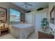 Bright bedroom with double closet and window at 644 Rivendell Blvd, Osprey, FL 34229