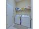 Convenient laundry room with washer and dryer at 644 Rivendell Blvd, Osprey, FL 34229