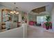 Open living space connecting the dining area and features neutral colors at 644 Rivendell Blvd, Osprey, FL 34229