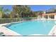 Inviting community swimming pool with surrounding lounge area at 644 Rivendell Blvd, Osprey, FL 34229