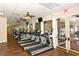Clean and well-equipped gym at 653 Cedars Ct, Longboat Key, FL 34228
