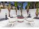 Cozy outdoor fire pit with comfortable seating at 711 S Palm Ave # 303, Sarasota, FL 34236