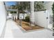 Private walkway leading to the community pool at 711 S Palm Ave # 303, Sarasota, FL 34236