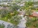 Aerial view of single Gathering home with pool and lush landscaping at 7612 27Th W Ave, Bradenton, FL 34209