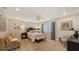 Bright bedroom with a comfy bed, ceiling fan, and lots of natural light at 7938 Pinegrove Ct # 12, Sarasota, FL 34238