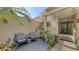 Relaxing patio with seating area, perfect for outdoor enjoyment at 7938 Pinegrove Ct # 12, Sarasota, FL 34238