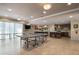 Community room with ping pong table and kitchenette at 8773 Midnight Pass Rd # 205G, Sarasota, FL 34242