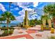 Entrance to a waterfront park at 9085 Bernini Pl, Sarasota, FL 34240