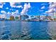 Luxury yachts docked at a marina at 9085 Bernini Pl, Sarasota, FL 34240