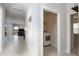 Convenient laundry room with washer and dryer at 9814 Daybreak Gln, Parrish, FL 34219