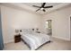 Spacious bedroom with carpeted floor and ensuite bathroom at 9814 Daybreak Gln, Parrish, FL 34219
