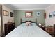 Guest bedroom with a full bed and nightstand at 1106 49Th Avenue W Dr, Bradenton, FL 34207