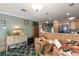 Kitchen features a large island and updated cabinetry at 1106 49Th Avenue W Dr, Bradenton, FL 34207