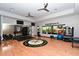 Fitness studio with wood flooring, mirrors, and exercise balls at 12413 Osorio Ct # 103, Sarasota, FL 34238
