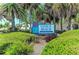 Attractive entrance sign for Venice Beach, welcoming visitors at 12651 Garibaldi Ln, Venice, FL 34293