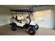 Garage with golf cart at 12651 Garibaldi Ln, Venice, FL 34293