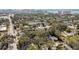 Aerial view showing home's location near the bay at 1376 18Th St, Sarasota, FL 34234