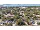 Aerial perspective highlighting home and surrounding neighborhood at 1376 18Th St, Sarasota, FL 34234