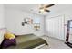 Cozy bedroom with a queen bed and ample closet space at 15859 Islandwalk Ave, Bradenton, FL 34211