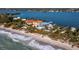 Beachfront home with ocean views and private dock at 1620 Casey Key Rd, Nokomis, FL 34275