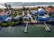 Beachfront property with private dock and ocean access at 1620 Casey Key Rd, Nokomis, FL 34275