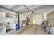 Spacious garage with ample storage shelving at 1620 Starling Dr # 204, Sarasota, FL 34231