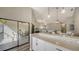 Eat-in kitchen with island and access to a balcony at 1620 Starling Dr # 204, Sarasota, FL 34231