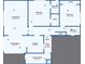 Floor plan showing a 2 bedroom, 2 bath home at 2605 Riverbluff Pkwy # V142, Sarasota, FL 34231