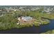 Single story waterfront home with private dock at 4191 Strombus Rd, Venice, FL 34293