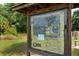 Orfer Gathering Park map showcasing the park's trails, lakes, and amenities at 5097 Faberge Pl, Sarasota, FL 34233