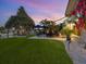 Outdoor patio area with seating and waterfront views at 536 Ketch Ln, Longboat Key, FL 34228