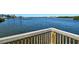 Relaxing waterfront deck offering scenic waterway views at 6047 E Peppertree Way # 224, Sarasota, FL 34242