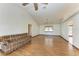 Bright living room featuring hardwood floors at 6300 26Th E Ave, Bradenton, FL 34208