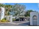 Covered parking area with designated spaces at 6304 Pointe West Blvd # A306, Bradenton, FL 34209