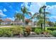 Grand entrance to community with lush landscaping at 6422 42Nd E St, Sarasota, FL 34243
