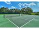 Two well-maintained community pickleball courts at 6422 42Nd E St, Sarasota, FL 34243