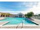 Relaxing pool area with plenty of room for lounging at 6422 42Nd E St, Sarasota, FL 34243