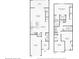 Two-story floor plan showing a living room, kitchen, bedrooms, and bathrooms at 6620 Serenity Fall Ln, Sarasota, FL 34240