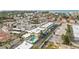 Aerial view of condo complex near the ocean at 6703 Midnight Pass Rd # 108B, Sarasota, FL 34242